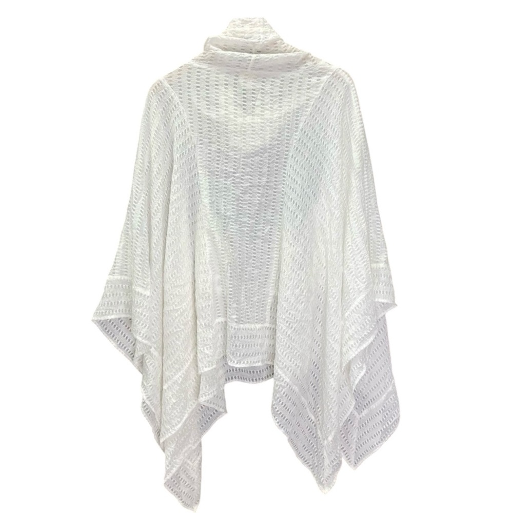 Anthropologie Lilka White Shell Pullover/Beach Cover-up NEW - Picture 5 of 7